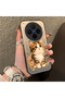 Vivo X300 Compatible Silicone Edge Hard Back Case Cat Pattern Loving Couple Phone Case - 3