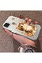 Redmi 9C Compatible Silicone Edge Hard Back Case Cat Pattern Loving Couple Phone Case - 2