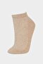 Women's 5-Pack Cotton Bootie Socks (Ns) - 5
