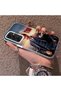 Samsung Galaxy A16 Compatible Silicone Edge Hard Back Case Ataturk Patterned Phone Case - 2