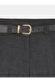 72821 Belted Curved Leg Trousers-Anthracite - 8