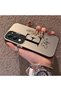 Vivo Y29S Compatible Silicone Edge Hard Back Case Letter E Patterned Couple Phone Case - 2