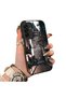 Samsung Galaxy A17 Compatible Silicone Edge Hard Back Case Galata Tower Patterned Phone Case