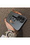 For Samsung Galaxy S24 Fe Compatible Silicone Edge Hard Back Case E Letter Patterned Lover Couple Phone Case - 4