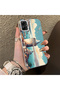 Samsung Galaxy A05 Compatible Silicone Edge Hard Back Case Galata Tower Patterned Phone Case - 3