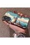 Oppo A60 Compatible Silicone Edge Hard Back Case Galata Tower Patterned Phone Case - 2
