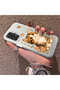 Samsung Galaxy A52 Compatible Silicone Edge Hard Back Case Cat Pattern Loving Couple Phone Case - 2