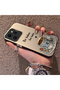 Tecno Spark 40 Compatible Silicone Edge Hard Back Case Turkish Coffee Patterned Phone Case - 2