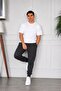 Unisex Regular Ribbed Long Sweatpants - 3
