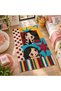 Dora Colorful Retro Character Pattern Woven Base Decorative Digital Printing Carpet Sdtamour4175 - 2