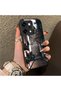 Oppo Reno 14 Pro 5g Compatible Silicone Edge Hard Back Case Galata Tower Patterned Phone Case - 3