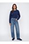 72367 100% Cotton Barrel Jean-Blue