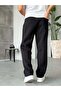 3 Thread Baggy Basic Tracksuit F Black - 4