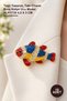 10 Pieces of Stoned Fish Accessories – Stoned Design, Jewelry Charm Brooch Pendant Model Alk5730 4.5 X 3 cm