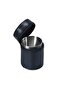 4 Pieces with Leather Cases 70 Ml. Steel Shot Coffee Camping Cup Rd95 - 5