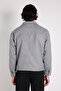 Oversize Zippered Stitched Jacket - 7