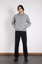 Oversize Zippered Stitched Jacket - 3
