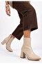 Women's Boots Beige Skin Stylish Zeto - 2