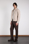 Oversize Zippered Stitched Jacket - 2