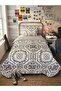 Single Double-Sided Plush Welsoft Pufidik Quilt Set (Quilt + 1 Pillowcase)