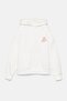 Çiçek baskılı kapüşonlu sweatshirt - 6