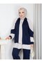Double Suit with Sudem Garnish and Collar Detail with Zipper - 4