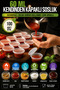 100 Pieces 60 ml Leak-Proof Mini Storage Container Sauce Bowl Ice Box Mit1366 - 3