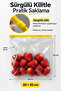 10 Pieces 20X20Cm Refrigerator Bags - Freezer Organizer with Zipper, Deep Freezer Icebox Organizer - 2
