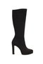 Platform Thick Heeled Below the Knee Women's Boots - 2