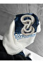 White Hooded Oversize Premium Simplicity Snake Print Sweatshirt - 5