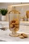 Single Crystal - Luxury Glass Multi-Purpose Jar with Lid - Decorative - Drajelik