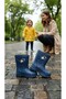Children's Rain Boots Waterproof Colorful Patterned Boots - 2