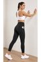 Wowo Women's High Waist Sports Leggings with Pockets, Stretchy Slim Fit Fitness and Pilates Leggings with Phone Pockets - 8
