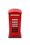 2 Pieces Metal Telephone Booth – Piggy Bank, Mini Money Box, Telephone Booth Design Coin Bank, Desktop Decor - 2