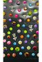 Self-Adhesive Shiny Multi-Size Colorful Flowers Hair Makeup Body Nail Phone Tablet Multi-Purpose Sticker Decal - 6