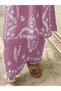 Purple Rayon Salwar Kameez Set - HRT3711 | Purple-Size:XL-42-Inches - 2