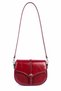 Jkln Genuine Leather Crossbody Women's Bag Large Volume Daily Claret Red Bag Zd352