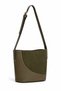 Jkln Genuine Leather Crossbody Women's Bag Large Capacity Casual Khaki Bag Zd340 - 2