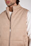 Regular Fit Süet Yelek - 7