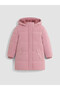 Nevavm Lcw Kids Lilac Fur Hooded Girl's Coat with a Difference