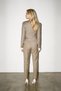 Mink Striped Straight Cut Trousers - 4