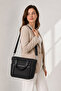 Jkln Women's Shoulder Bag Large Volume Daily Black Bag 2405-6 - 4