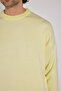Oversize Crew Neck Basic Knit Sweater - 6