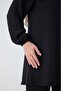 Aerobin Fabric Hajj and Umrah Dress - 2 Piece Black - 2