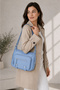 Jkln Women's Shoulder Bag Large Volume Daily Blue Bag 2405-8 - 3
