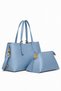 Jkln Women's Shoulder Bag Large Volume Casual Blue Bag Im526 - 2