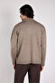 Oversize Polo Collar Buttoned Knit Sweater - 7
