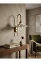 Serena Antique Gold Wall Sconce (with Bulb Gift) - 4