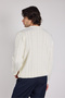Knitted Patterned Crew Neck Sweater - 7