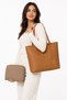 Jkln Genuine Leather Women's Shoulder Bag Large Volume Daily Camel Bag Zd332 - 4